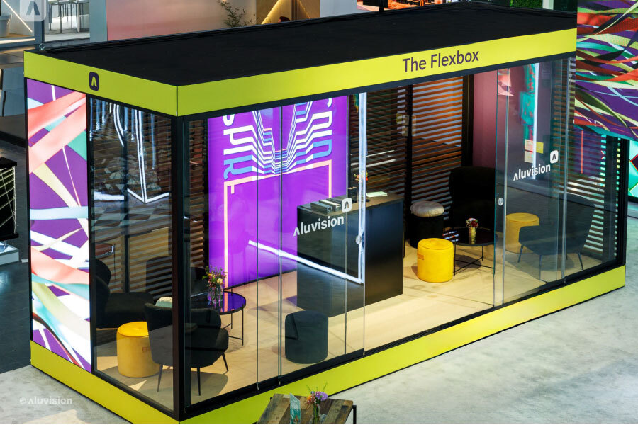 aluvision event unit inzetten is mogelijk via team standbouw, vraag hier een offerte aan